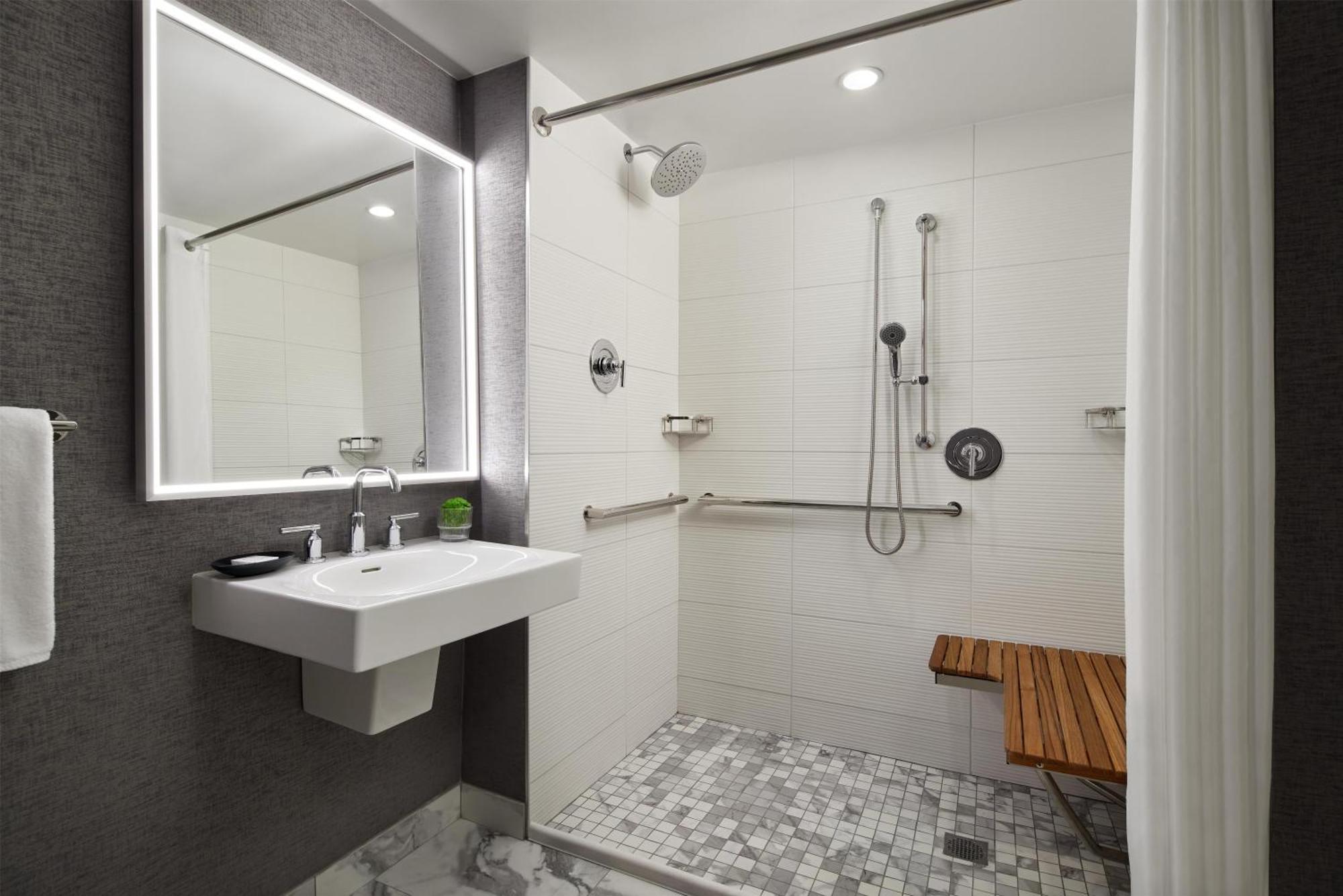 King Room Roll Shower Disability Access